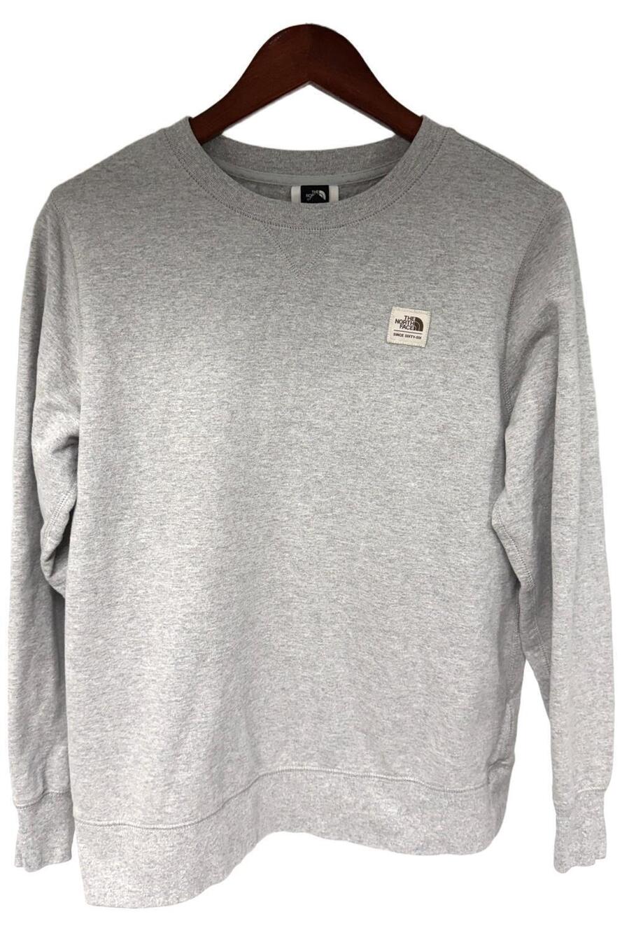 The North Face Women's Heritage Patch Crew Sweatshirt Gray - Regular
